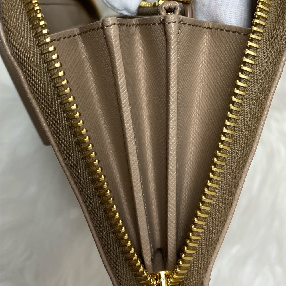 Authentic Prada Wallet Beige - image 4